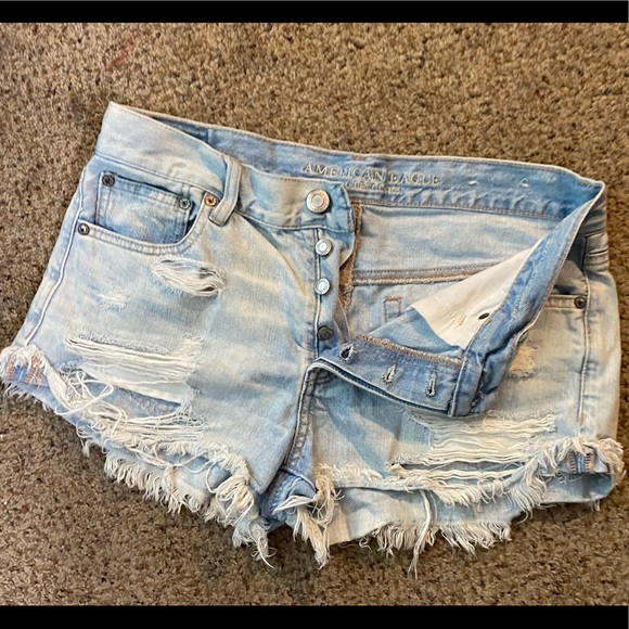 American eagle high waist shorts Sz 6 - Picture 5 of 12